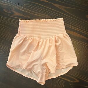 Aerie Real Me Smocked Shorts
